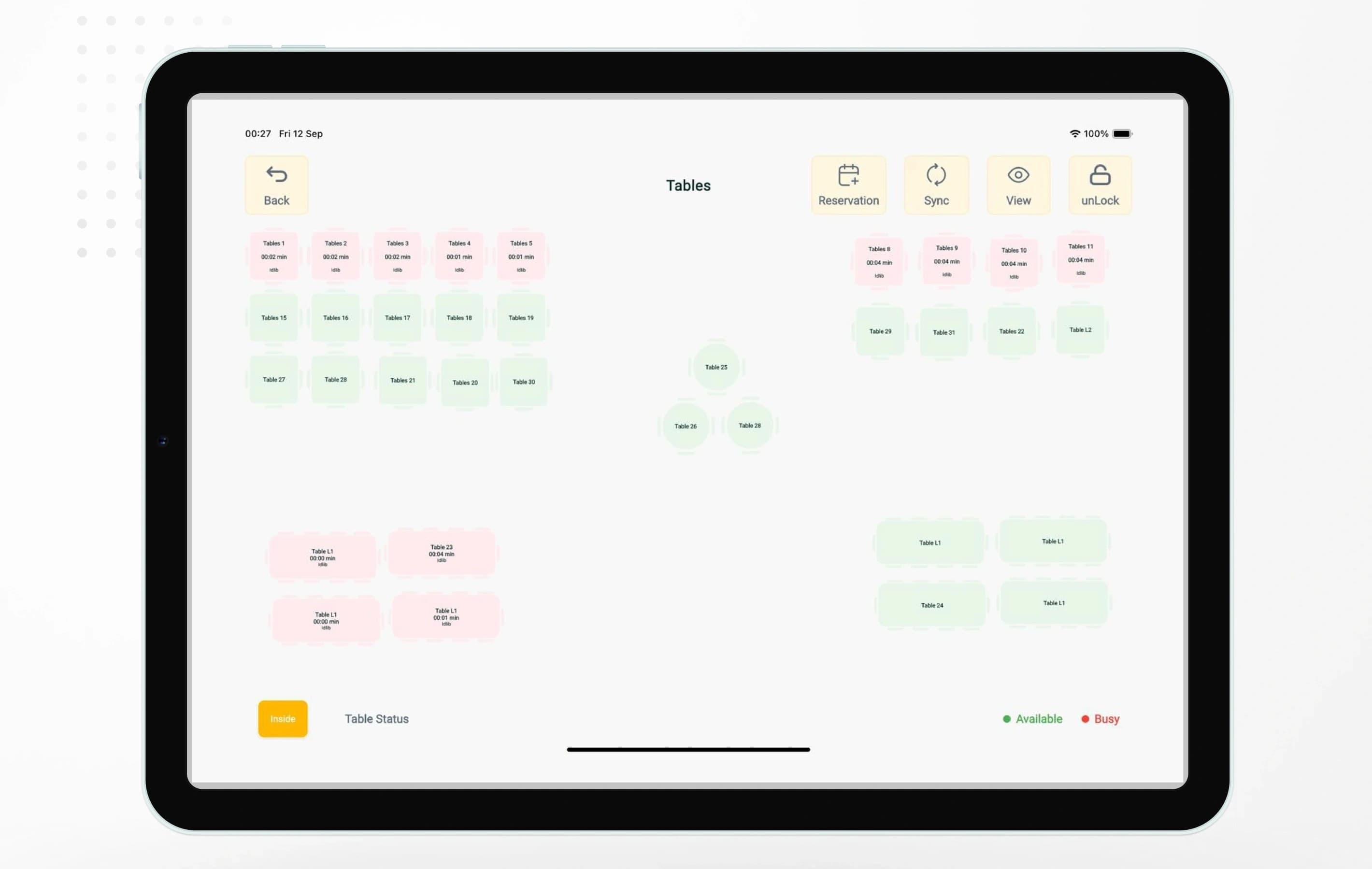 Table & Order Management