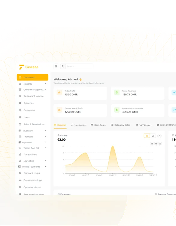 Analytics hero section background